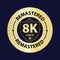 Remastered 8k vector golden premium. video files digitalization