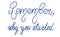 Remember, why you started. Handwritten Vector motivation quote. Unique sport lettering. Woman or man slogan. Inspiration graphic