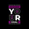 Remember your goal typography