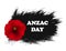 Remembrance Day, Anzac Day, Veterans Day Background with Poppies. Lest We Forget.