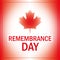 Remembrance Day Canada banner
