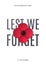 Remembrance Day design for brochure, flyer, poster and social network.