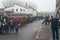 Remembrance day parade Wareham, Dorset.