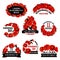 Remembrance Day red poppy flower wreath icon