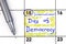 Reminder International Day of Democracy in calendar with pen