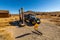 The remnants of the Bodie Ghost Town