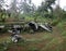 Remnants of a Japanese WWII plane in Matupit, Rabaul, Papua New