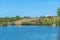 Remnants of Kororipo pa fortress at Kerikeri in New Zealand