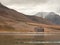 Remnants of the old coal mining installation in Isfjorden near Longyearbyen - the most Northern settlement in the world. Svalbard.