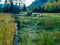 Remnants of a old coal mining town. Lower Bankhead, Banff National Park, Alberta, Canada