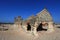 Remnants of the old Dhanushkodi city buildings.