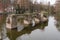 Remnants of old Roman Aqueduct, in Cologne, Germany.