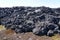 The remnants of the volcanic eruptions near Krafla Lava Field, Myvatn, Iceland