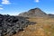 The remnants of the volcanic eruptions near Krafla Lava Field, Myvatn, Iceland