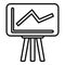 Remote access icon outline vector. Share access system