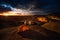 Remote Camping Lake Powell Reflection Canyon Utah USA