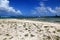 Remote Caribbean beach