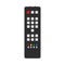 Remote control black TV equipment device communication sign media vector icon. Flat smart television program