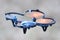 Remote controlled quadcopter drone