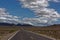 Remote road in Death Valley
