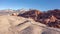 Remote road at Red Rock Canyon Wilderness