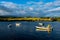 Remote Village and Harbor near Donegal in Ireland