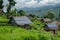Remote village or isolated home powered by standalone solar panel systems