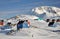 Remote village in winter, Greenland