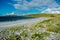 Remote White Sand Beach in Connemara in Ireland