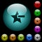 Remove star icons in color illuminated glass buttons
