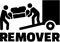 Remover icon with job title