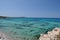 Rena maiore beach on beautiful Sardinia