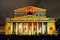 Renaissance and Age of Discovery at Facade of Bolshoi Theater