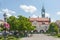 A Renaissance Baroque town hall from the 18th century. Kluczbork, Poland, Europe