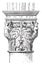 Renaissance Capital, French, House of Francis I OrlÃ©ans, vintage engraving