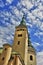 Renaissance church and belfry, hdr