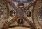 Renaissance fresco vault, Chigi Saracini Palace, Siena, Tuscany, Toscana, Italy, Italia.