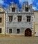 Renaissance house with sgraffito in Slavonice, Czech republic