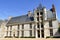 Renaissance interior facade of the castle of Chateaudun