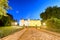 The renaissance style castle in Celle at dusk, Lower Saxony - Ge