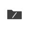 rename folder icon. One of the collection icons for websites, web design, mobile app