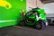 Renault Twizy electric city car stands at Energie Steiermark charching station