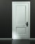 The render of door