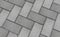 Render of grey lock paving texture.