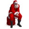 Render of Santa Claus - Merry Xmas