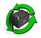 Renewable energy accumulator battery