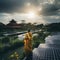 renewable energy with thai people