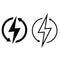 Renewable energy vector icon. Power illustration sign collection. electricity symbol.