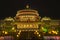 Renmin Square Chongqing Sichuan China at Night