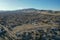 Reno, Nevada\\\'s historic Hillside Cemetery with Peavine Peak in the distance
